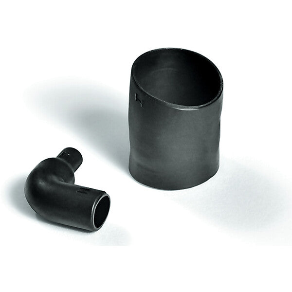 HellermannTyton Warmschrumpfformteil 3:1, schwarz 1108-1-G PO-X BK